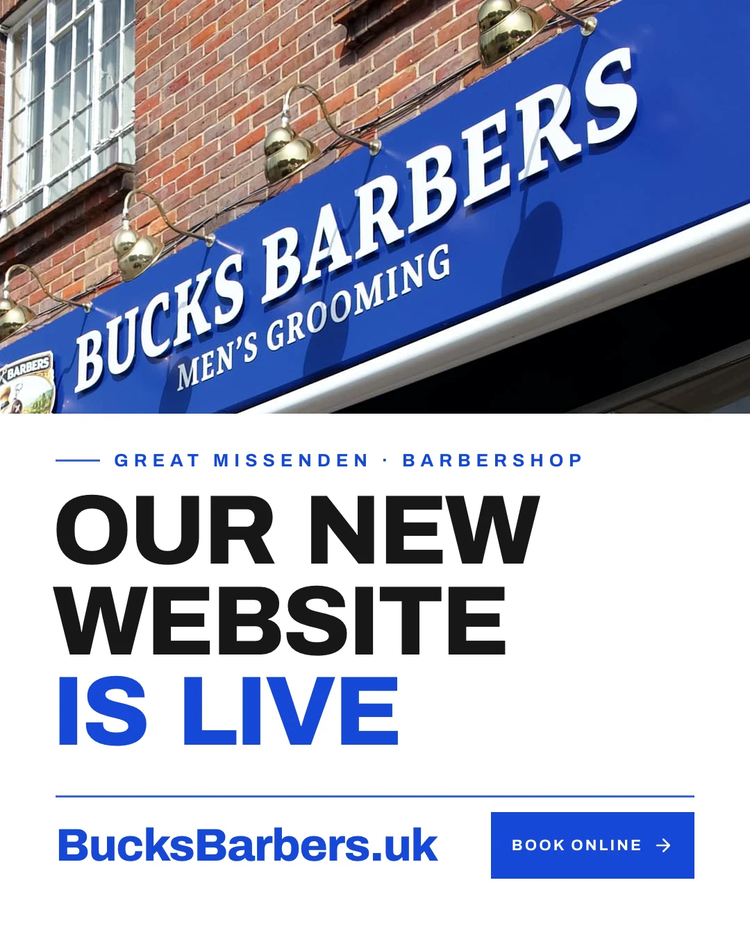Instagram post: Our new website is live